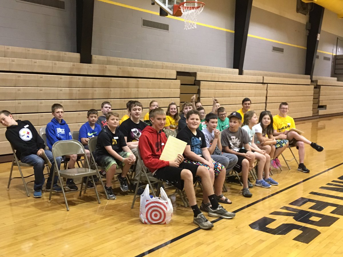 CPU6189's tweet photo. Campers are ready for day one of the summer camp! https://t.co/Vovc8Q8pj3