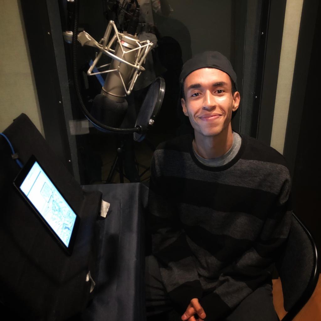 SimonAudio's tweet image. Meet #KyleBeltran (@kyperbole), the ever-so talented voice of @MaxCrumbly! Don’t miss his audiobook recording of #RachelReneeRussell's #TheMisadventuresOfMaxCrumbly3, #MastersOfMischief. @SimonKids @DorkDiaries #loveaudiobooks