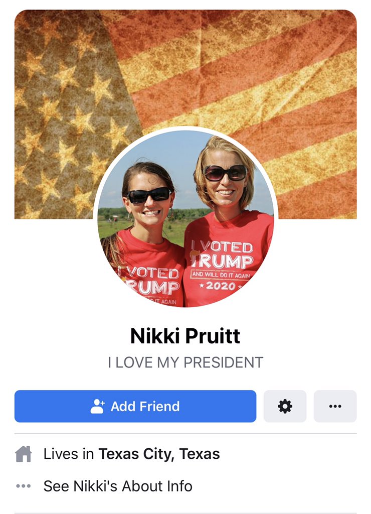 ExploitingNiche's tweet photo. Nikki Pruitt is a hijacked account bot.
Sorry I can’t show you the old photos the former owner of this account was tagged in- it would go a long way to demonstrate that the woman in this photo is not behind the account.
#GraphSearch
#FixItFacebook
https://t.co/PZciGM7vKh https://t.co/j318yc4M0Q