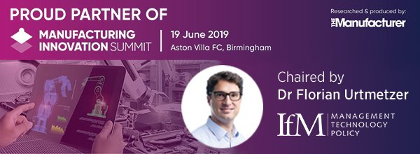 Looking forward to next weeks #Innovation Summit, hosted by <a href="/TheManufacturer/">The Manufacturer</a> 

Chaired by @FlorianUrmetzer who will be presenting a keynote:

'Disrupt, be disrupted or innovate? Using your #ecosystem to turn threats into opportunities.'

Find out more: bit.ly/2EzqcMT