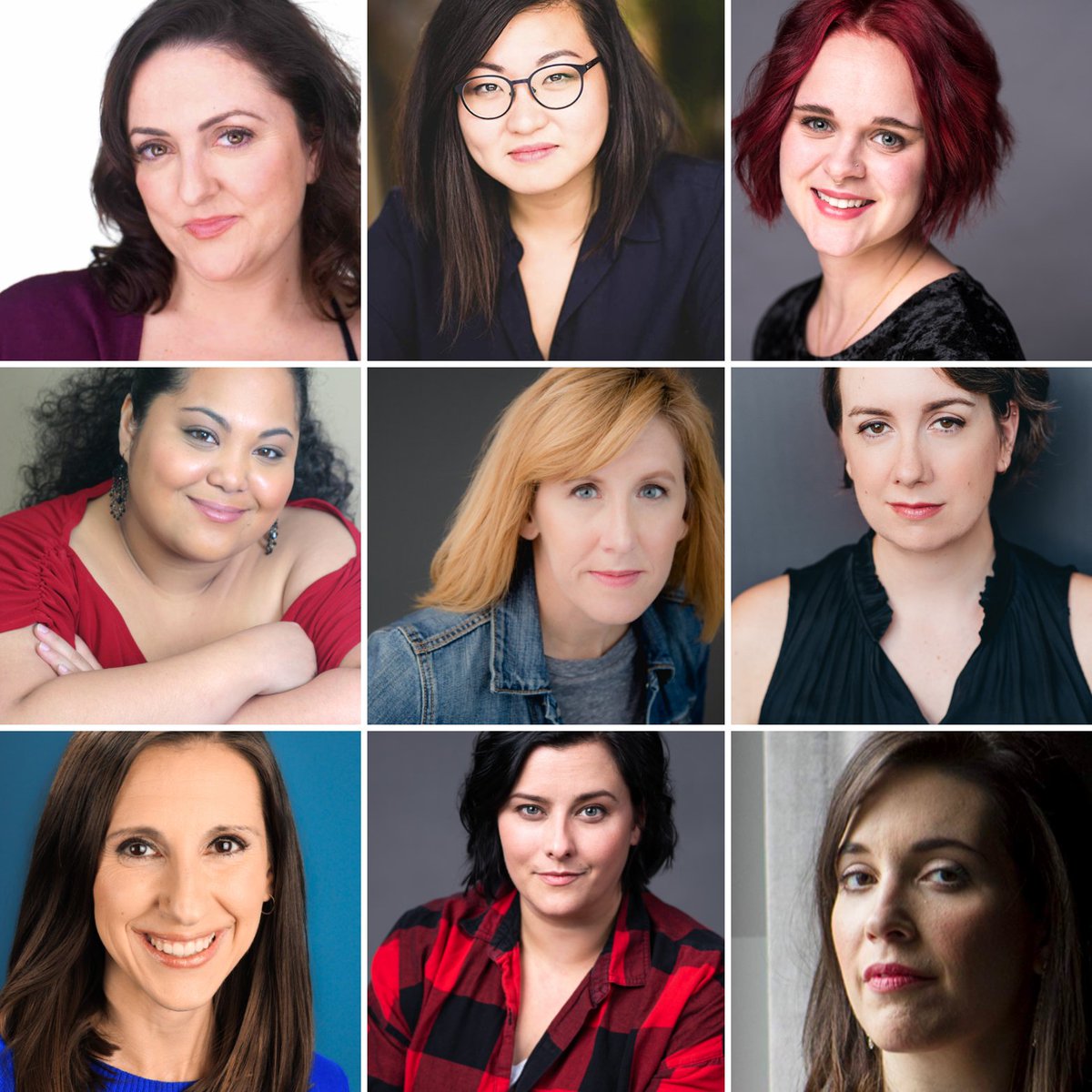 The cast/crew/creative of Clotheswap. 
🤯🤯🤯🤯🤯🤯🤯🤯🤯 Amanda Barker, Cassie Cao, Julia Beaulieu, Vanessa Lee Wishart, Karen Parker, Dale Boyer, Tarah Consoli, Ashley Comeau, Melissa Francesca D'Agostino. clotheswapshow.com 
July 3-13 at the <a href="/TMCtoronto/">Textile Museum of Canada</a> 
#FringeTO