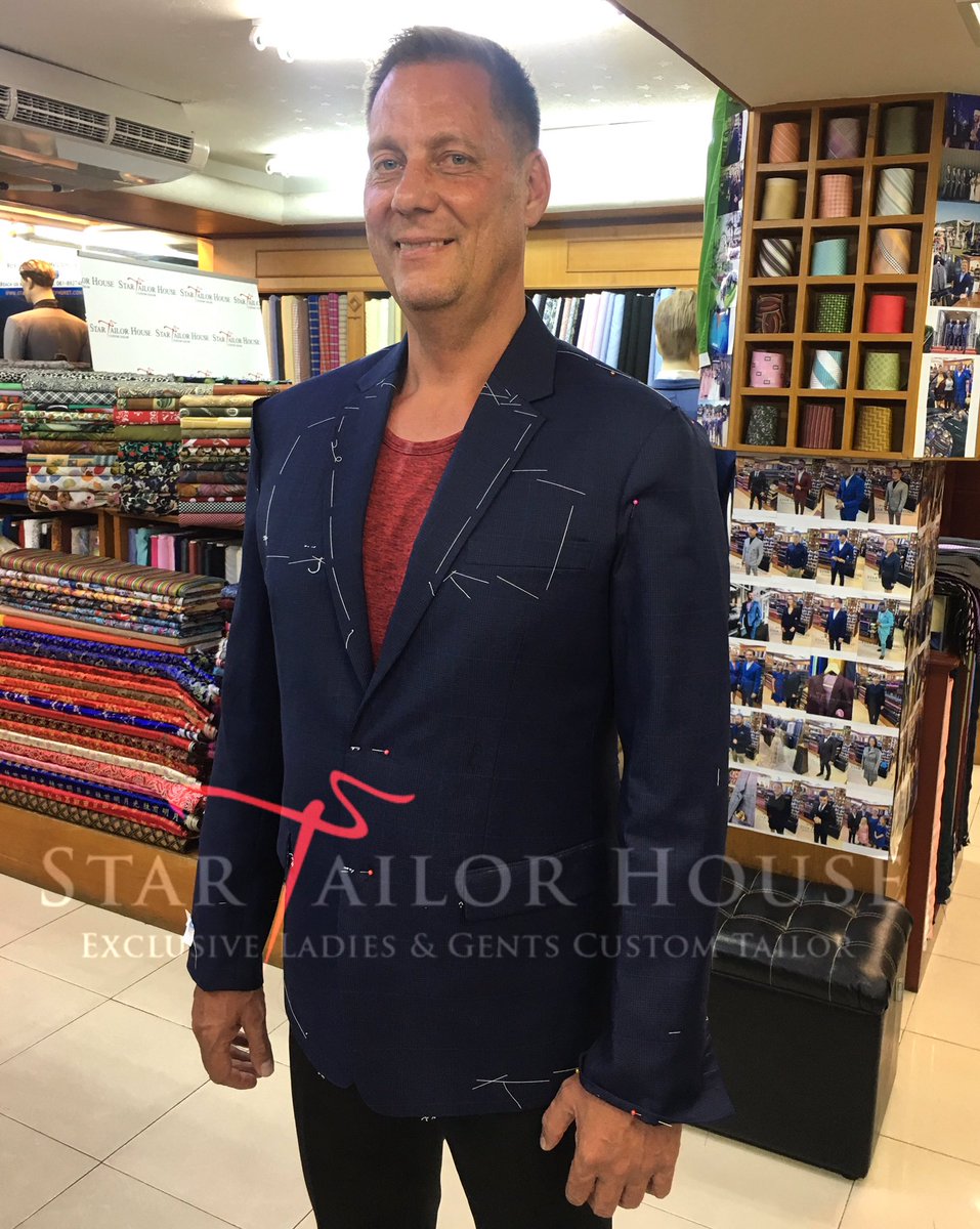 StarTailorHouse's tweet photo. Fitting session!#startailorhouse #patong #phuket #bespoke #besttailorphuket #bespokesuit #phukettailor #phukettailors #bespoketailoring #customsuits #bespokesuits #gentlemen #luxury #tripadvisor #tailoring #blazer #suitmaker #customtailored #dappersuits
https://t.co/KD8YUVfsSl https://t.co/NhnrjaVJAT