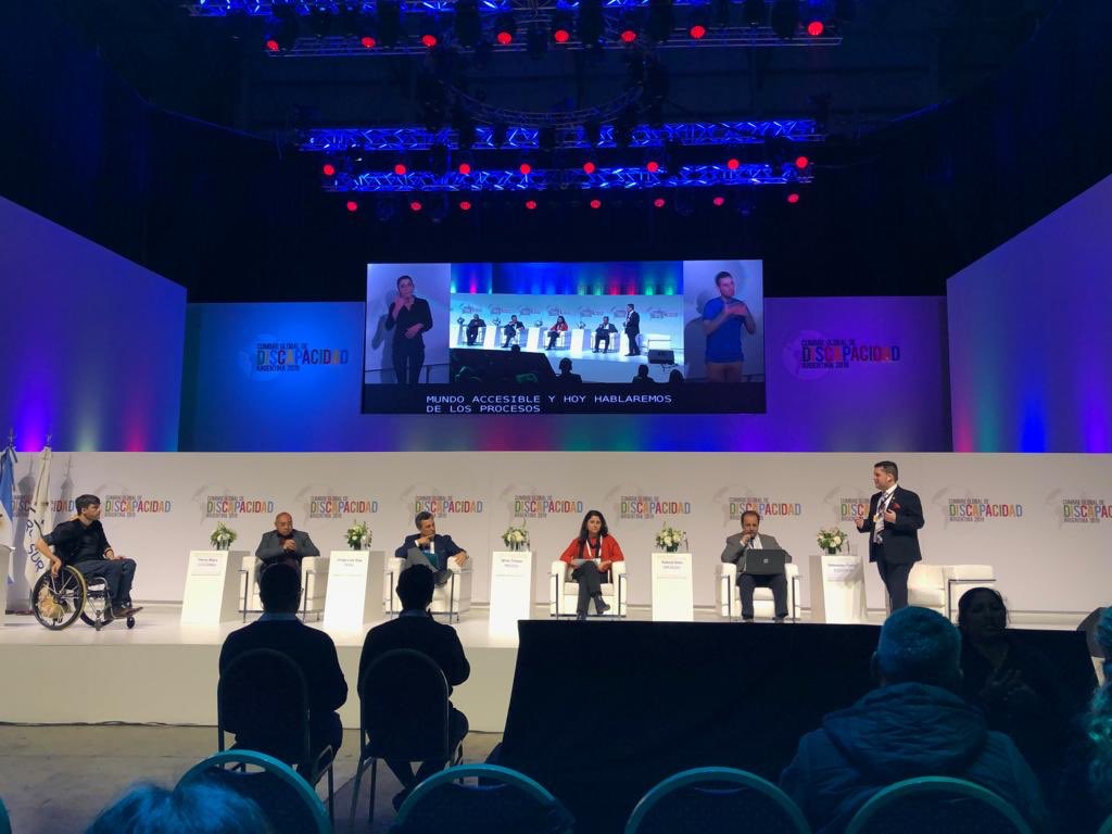 Immensely honored to be the Moderator of the Plenary Session 4 at the II Global Disability Summit Argentina 2019. An extraordinary Panel.

 My Post-Summit step will be to make sure that at least one person in each continent fully knows all the commitments assumed here. #SebAr2019