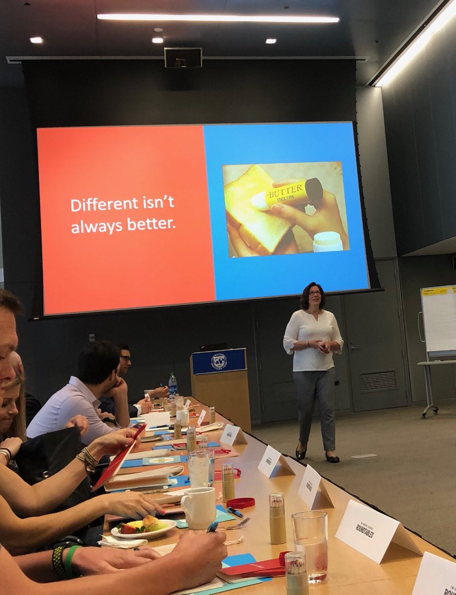 JBReho's tweet photo. Happy to be attending the @IHAForum Roundtable at the IMF headquarters this morning. With my teammates, learning how sameness is the enemy of greatness. https://t.co/aoZYRVnAD9