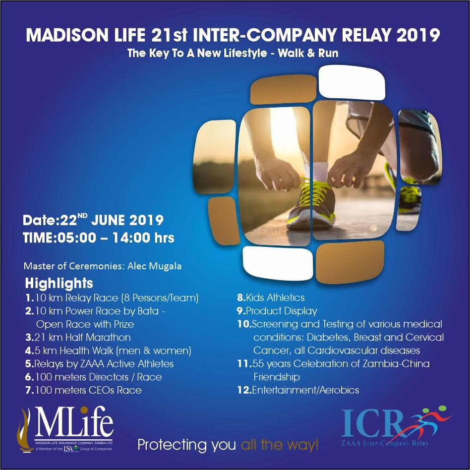 IntercompanyR's tweet photo. โAre you ready to unlock the key to a new lifestyle by walking and running? Join us at the Madison Life 21st Inter-Company Relay 2019 on 22nd June, register today!โ #MadisonLifeInterCompanyRelay #ThrivewithMadison #June22 #YouthTakeOver #ICR2019 https://t.co/Wlp6UKGgyQ