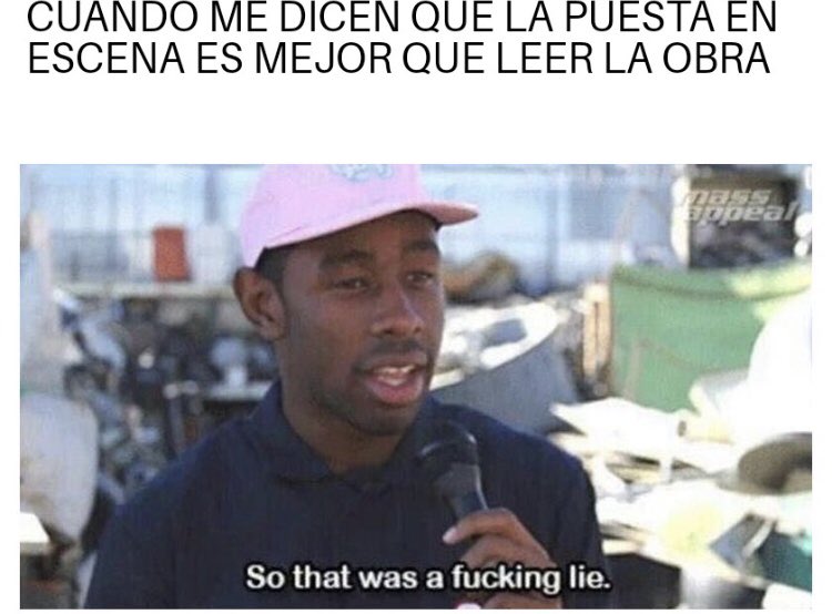 tarimaoculta's tweet photo. #memes #TarimaOculta #teatro #Lima https://t.co/K8MsiF77lW