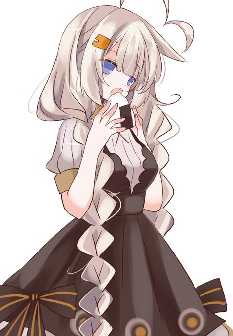 おにぎりを食らう美少女です 