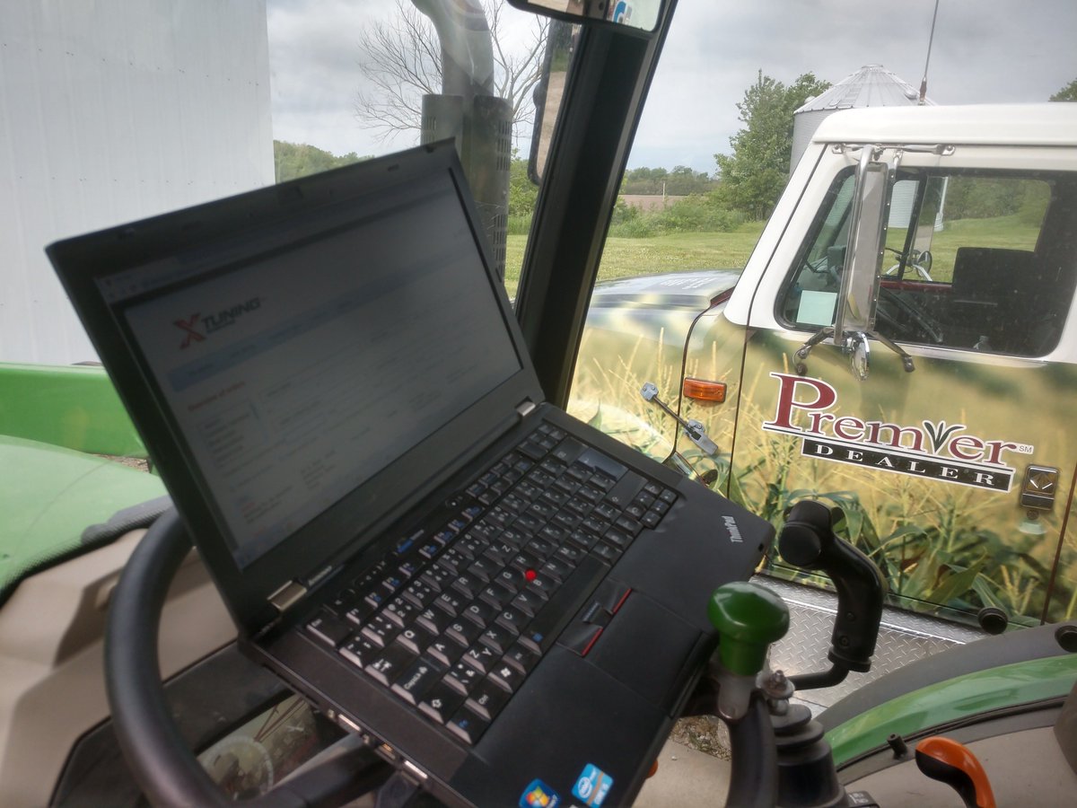 BottomLineSolu1's tweet image. Providing an @Agroecopower tune on a John Deere 5e 5055 E 2.9 V3  Yr: 2014  #BLSPrecisionAgSource #PowerinTunes
