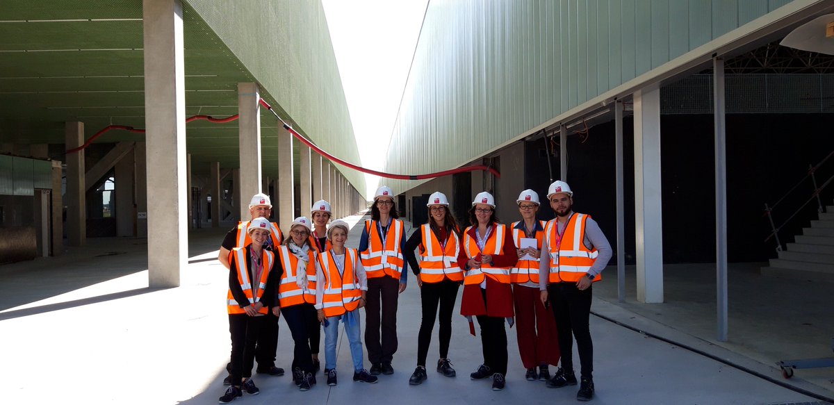 🏗[En direct] 🏗

👷👷‍♀️Nos équipes ont visité MEETT, le nouveau Parc des Expositions et Centre de Conventions de Toulouse qui ouvrira ses portes le 17 juin 2020, pour le Global Space in #Toulouse by Toulouse Space Show. 
En attendant, le chantier continue ! 🚧
#visiteztoulouse