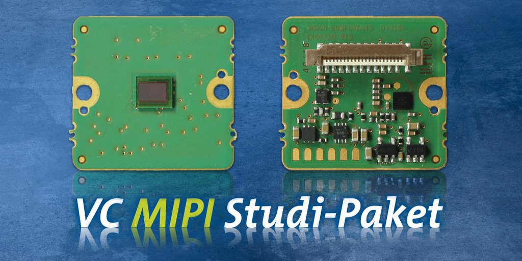 GiiAgentur's tweet image. Mit #MIPI-Kameras und Raspberry Pi basteln? Studierende erhalten bei #VisionComponents Kameramodule zum Vorzugspreis. Die 100 Ersten bekommen ein Kameramodul mit 1-MP-OmniVision-Sensor geschenkt.
Mehr lesen &amp;amp; Presse-Download: gii.de/vc