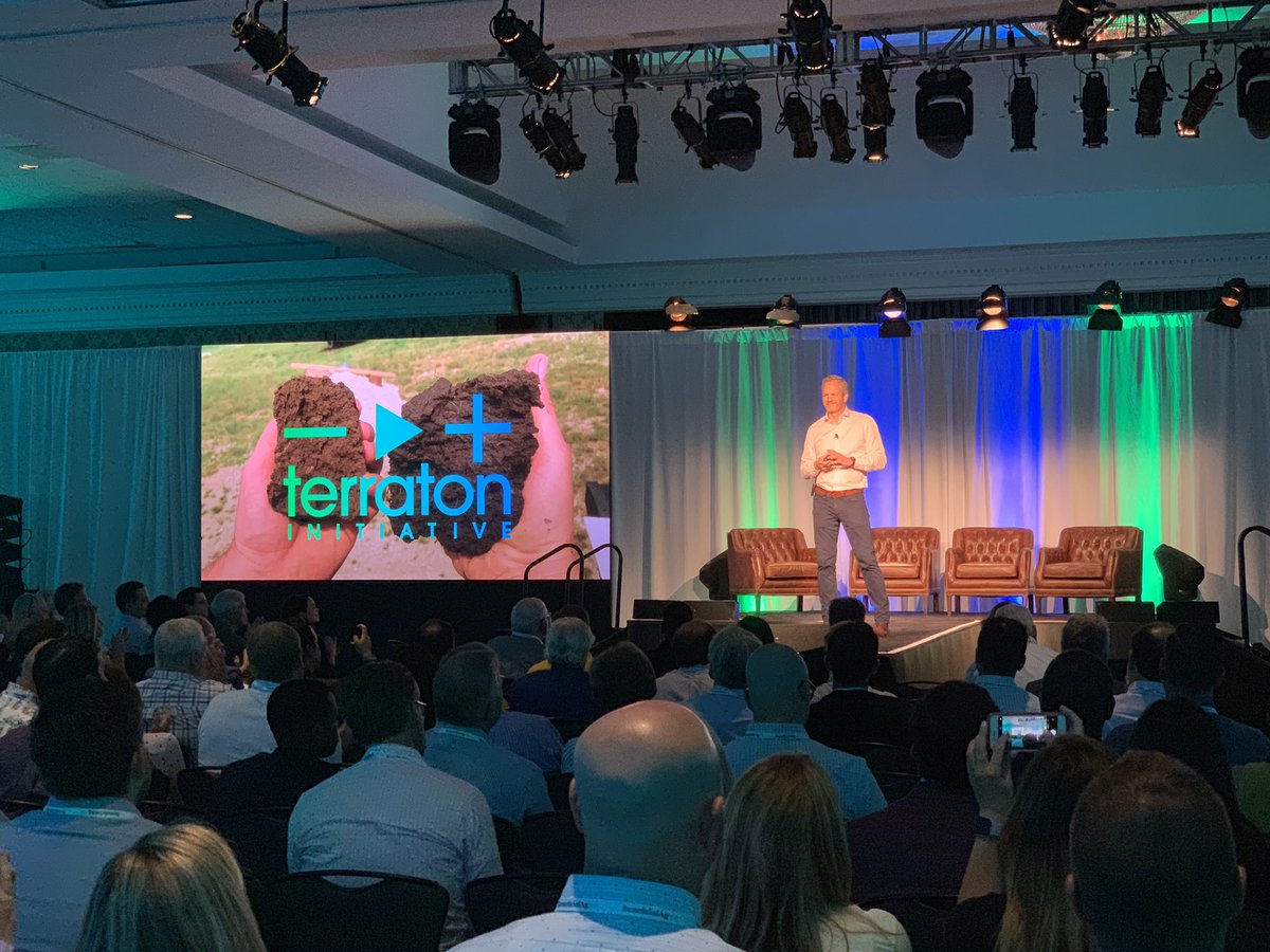.<a href="/Indigoag/">Indigo Ag</a> CEO David Perry announces the terraton initiative #climatechange dailymemphian.com/section/busine…