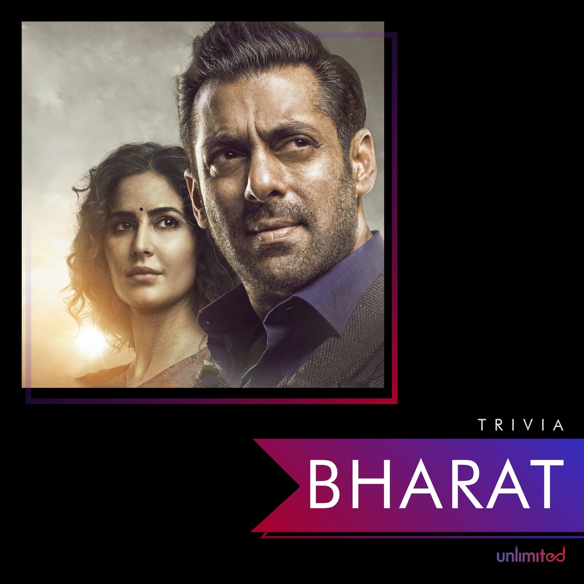 unlimited_hello's tweet photo. The journey of a man and a nation together! Here are some things you might not have known from Salman Khan's new thriller 'Bharat'

#SalmanKhan #KatrinaKaif #Bharat #GulshanKumar #TSeries #JackieShroff #DishaPatani #Eid2019 https://t.co/5pUWD2piwz