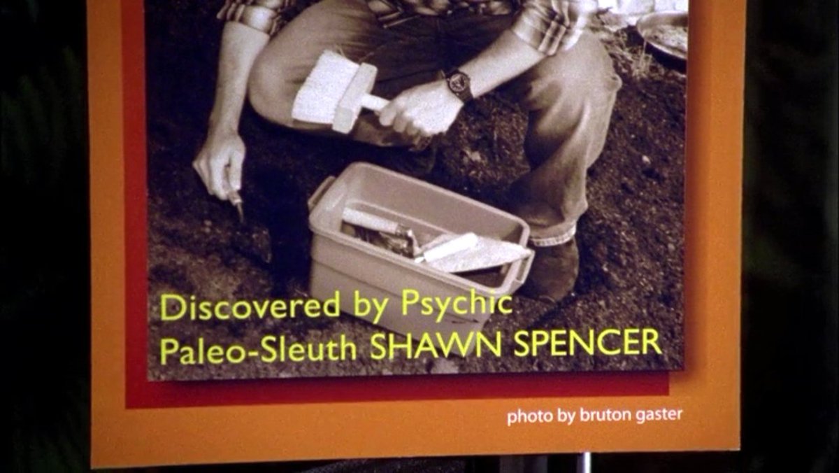 PsychMovieFans's tweet photo. Shawn: Uh oh.
Juliet: What’s wrong?
Shawn: They only put one name on the plaque.
Juliet: So?
Shawn: So Gus is going to have an aneurysm. And not the good kind. https://t.co/yzJVknoA5A