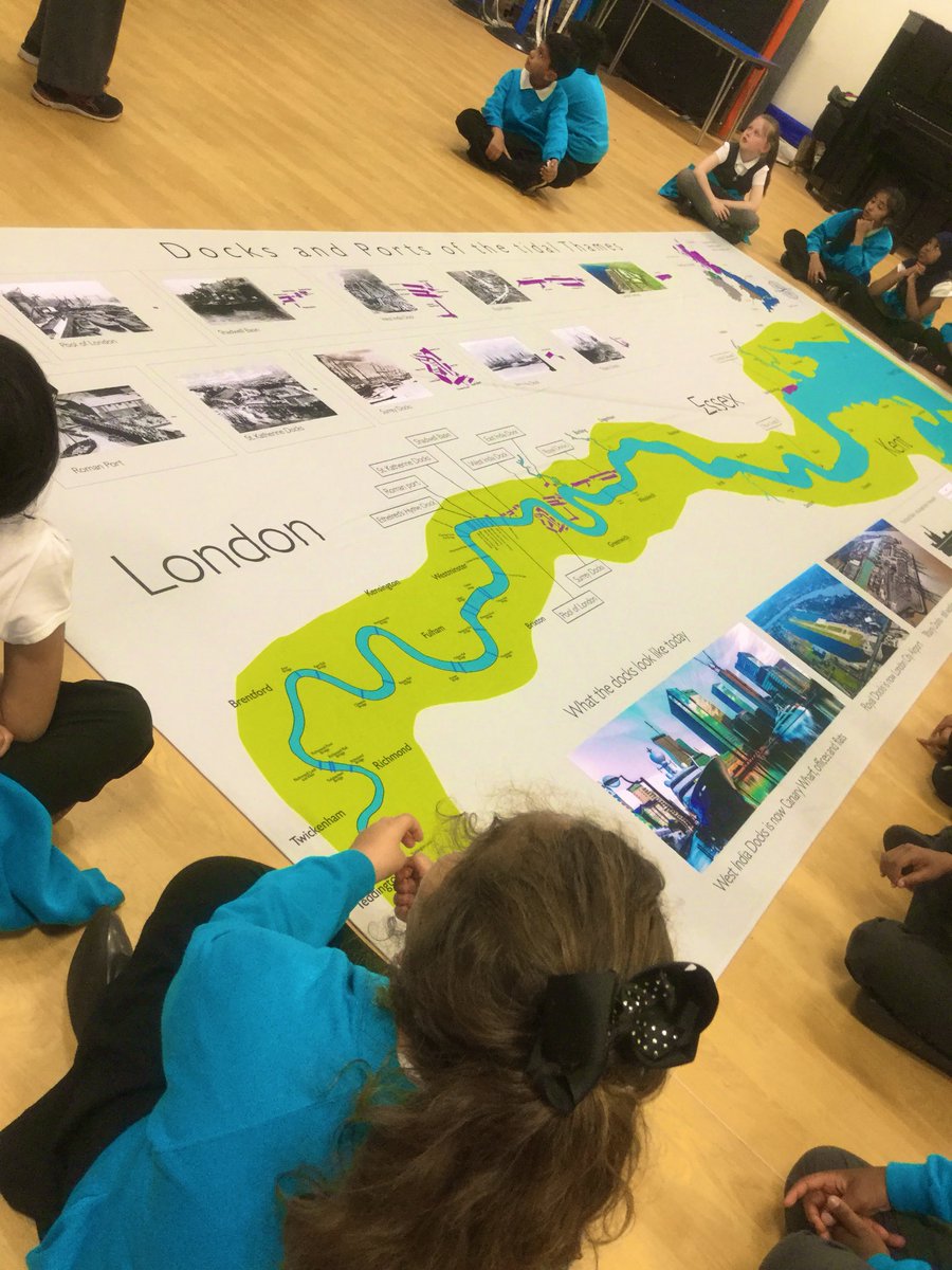 BJ_Year3's tweet photo. Fun afternoon learning about the #history of the port of #London and wonders of food/ valuables exporting into London from all around the world. @BenJonsonSchool @ThamesExplorer thank you Vanessa! #benjonsonprimaryschool https://t.co/zdsk290XH0