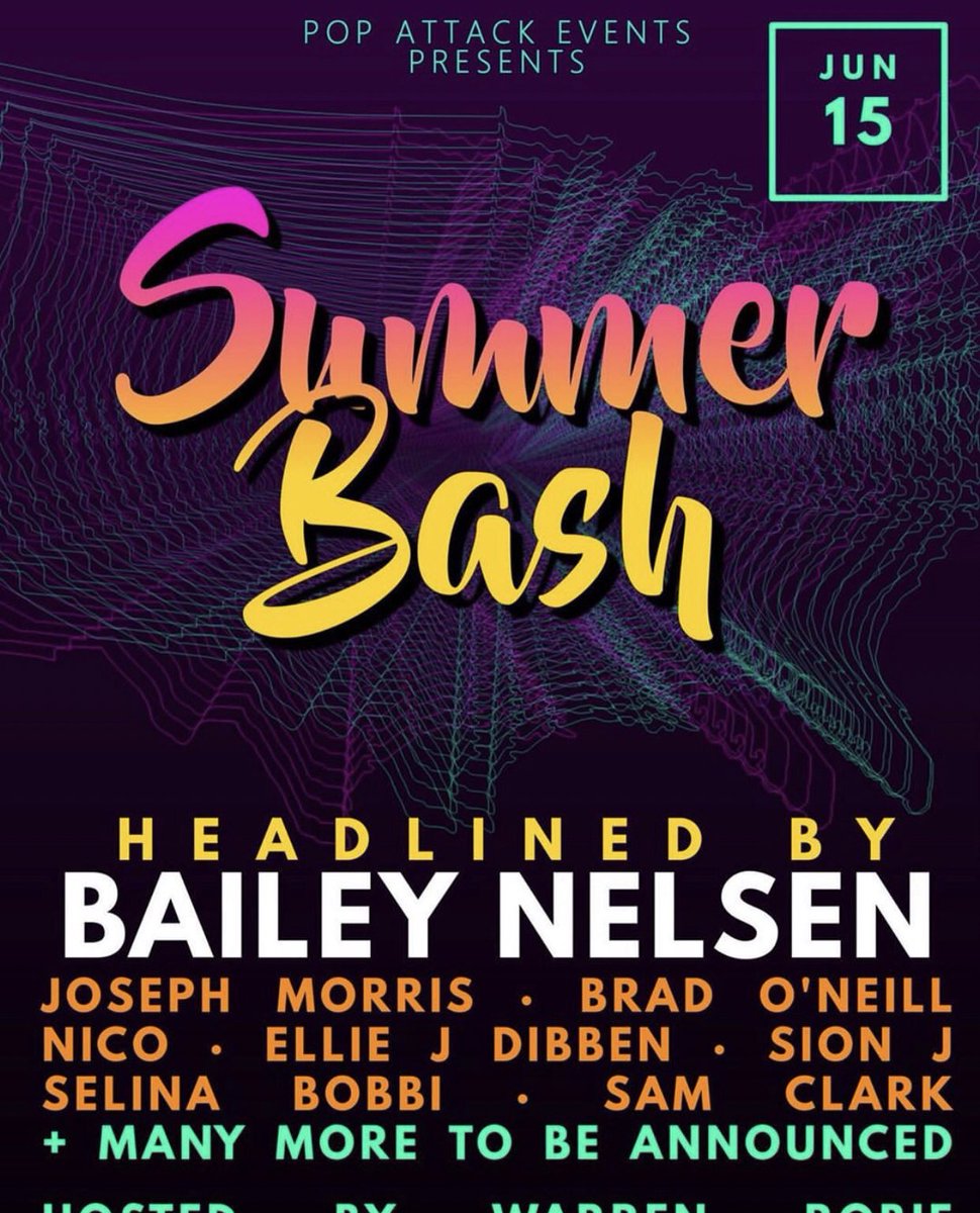POPATTACKEVENTS's tweet photo. ▪️ANNOUNCEMENT▪️
DIOGO FERRERIA is performing at #SUMMERBASH 🎊 on June 15th ! ✨ #POPATTACK 💥 (TICKET LINK IN BIO) https://t.co/cLxgyo7pbr