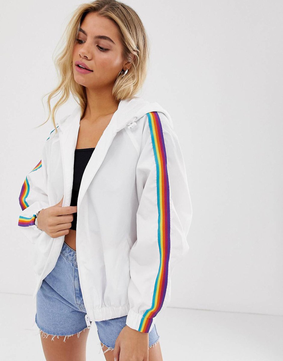 Return of the mac☔️
.
Complete your festival look with our rainbow tape mac 🌈 available @asos
🔎1439033
.
#wearebravesoul #bravesoul #bravesoulwoman #festivalfashion #festivalseason #ootd #instafashion #instashop #asos #highstreetfashion #areyouabravesoul #manchester #london