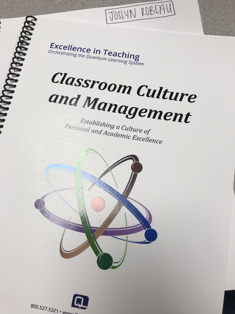 jrobeauCFISD's tweet image. “Everything in a QL classroom is on PURPOSE” -@severson_j @cfisd_ql #quantumlearning #purposeful