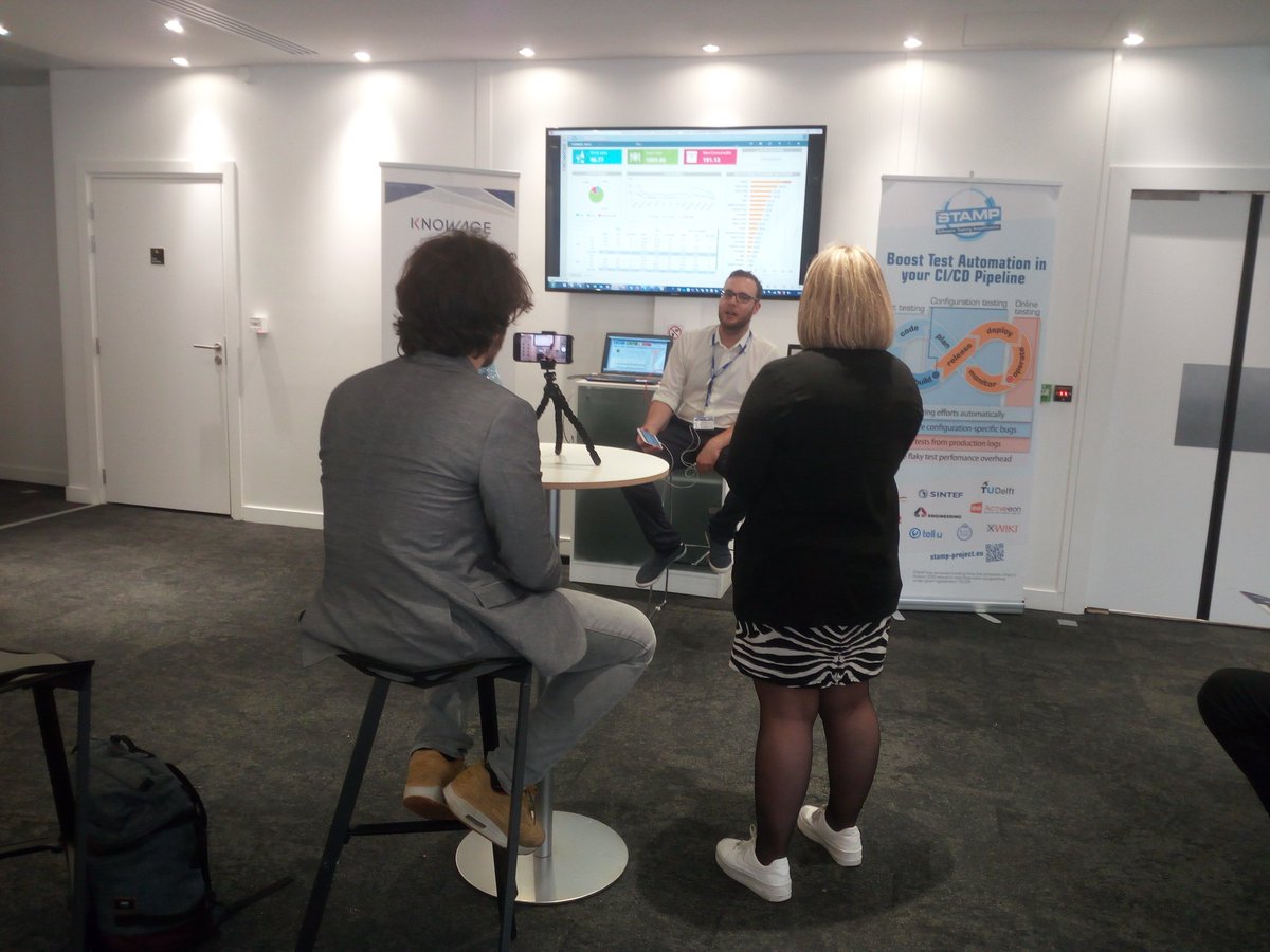 scamuzzo's tweet photo. Marco Cortella of @EngineeringSpa interviewed on Knowage pod at #ow2con https://t.co/qwEEY1kqCQ