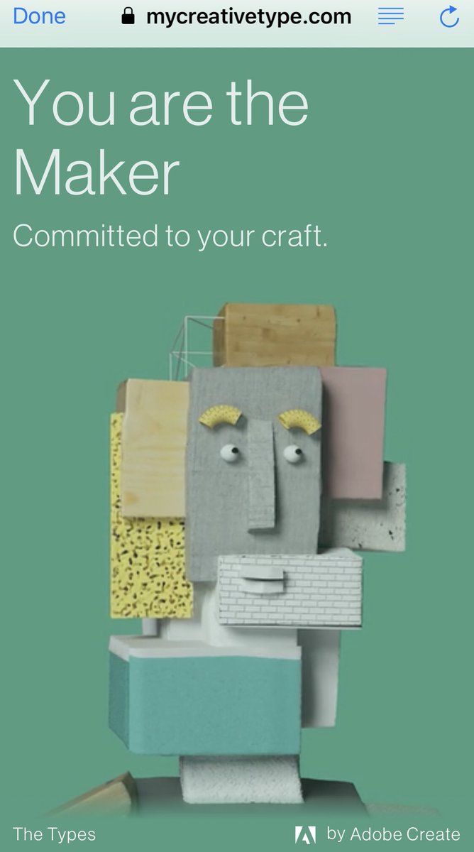 jennysimmons80's tweet photo. I am a “maker”!  My ideal collaborator is a VISIONARY! @covey_amy 😊 #BennettSumerGames #bearshine #mycreativetype https://t.co/v6NVR1DFvC