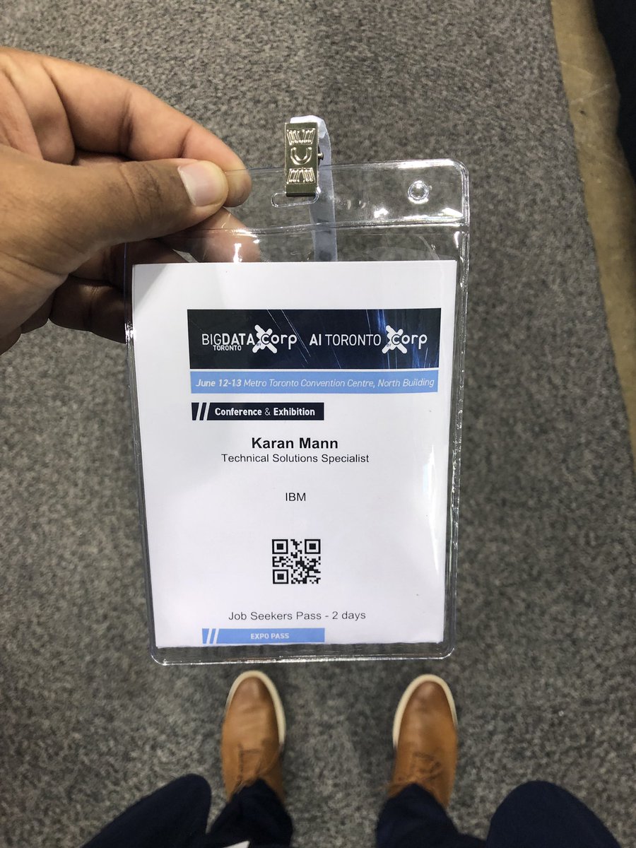 kpmann28's tweet photo. #FirstTweet attending the #BigDataTO conference at the Metro Convention Centre. Lots of IBM presence here. Excited to learn about the big data and AI world #ibm #ibmer #bigdata https://t.co/9Cy76nYkNZ