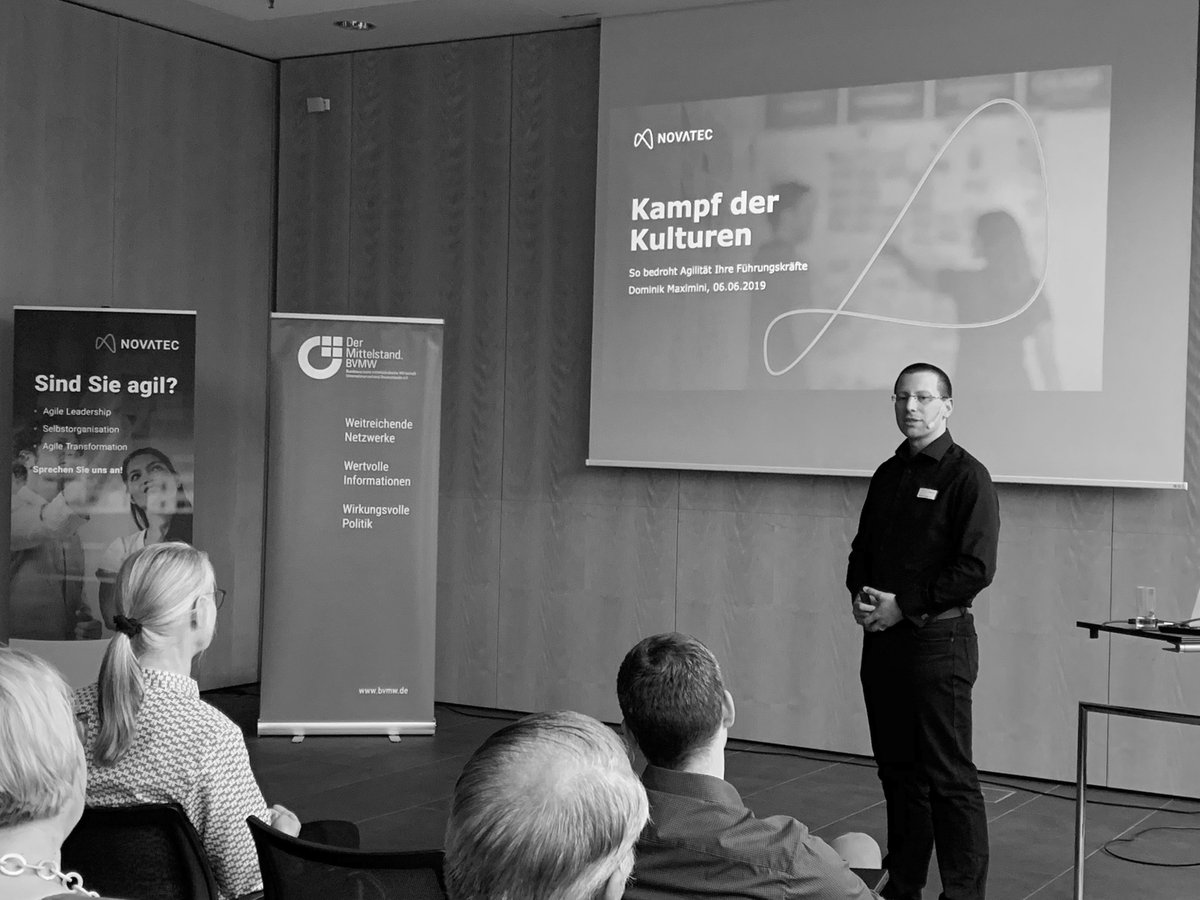 novatecgmbh's tweet photo. Agilität nicht nur in der #Softwareentwicklung effizient nutzen – Unter dem Motto „Agilität im Mittelstand“ haben wir dazu mit dem @BVMWeV am 06. Juni 2019 nach #Frankfurt eingeladen! @sdiefen01 @Scrumorakel #agilewithnovatec #Agile #BusinessTalk - https://t.co/CPuhaUiFzT https://t.co/F0H9jRul1B