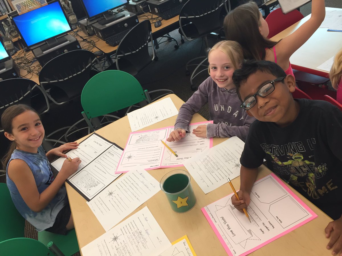 JoanneKoukoulas's tweet photo. 2nd Grade students completing their United States research projects!#sslma #ala #aasl #nasbocessls #esbocessla #nyla #salemjrvikings https://t.co/iWej7vFAop