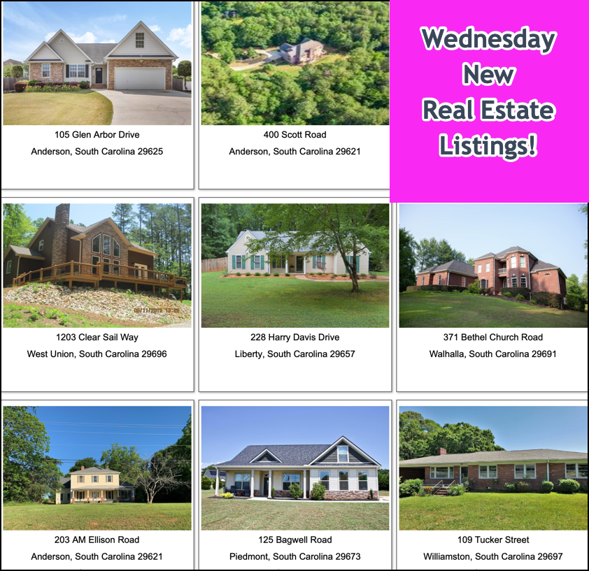 searchthearea's tweet photo. These homes for sale just listed to the MLS.  View here https://t.co/AvjZBzQEgC  #andersonsc #southcarolina #clemsonsc #senecasc #lakehartwell #lakekeowee https://t.co/4c094qd3FJ