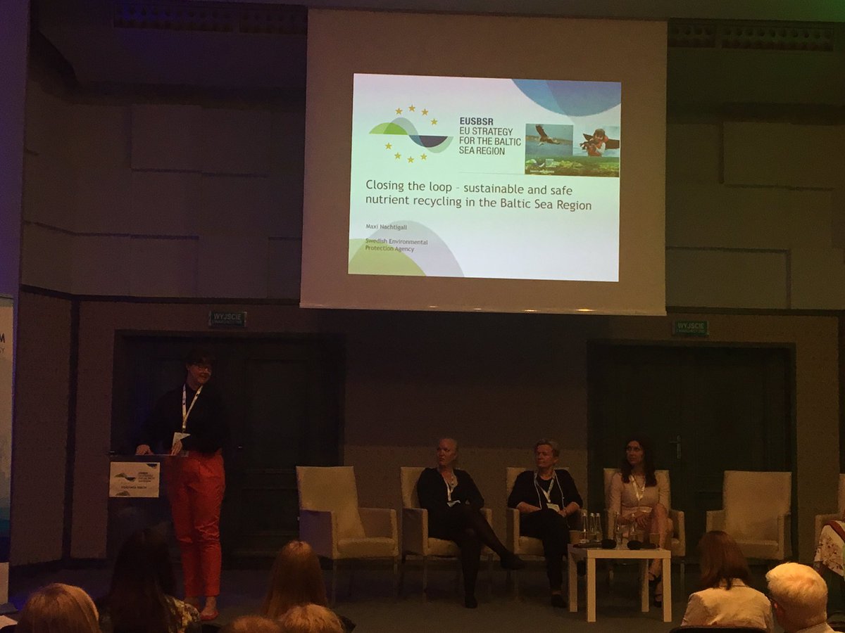 BSRHazards's tweet photo. Our own @MaxiNachtigall on sustainable and safe nutrient recycling: In the Baltic Sea region, we have excellent waste water treatment  - we’re good at cleaning water. But we’re less good at safe sludge handling; its disposal has broad human health implications. https://t.co/aYdZB2mBaM