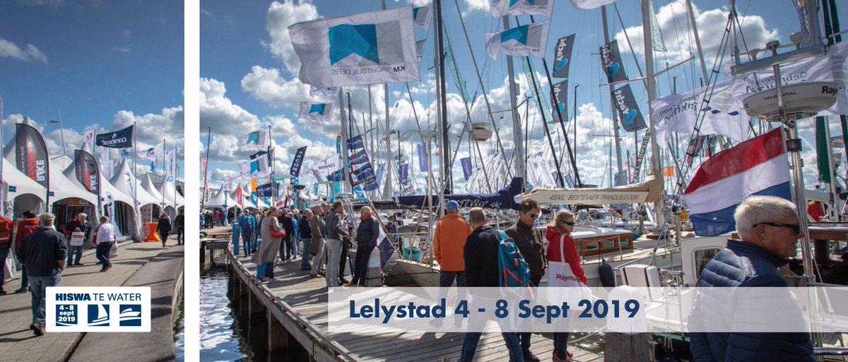 Nog maar 2.5 maandjes... van 4 tot 8 september is het weer zo ver! ⚓⛵

Maak een proeftocht, geniet van de watersport activiteiten en kijk je ogen dit jaar uit bij de ruim 300 boten van onze 200 exposanten.

hiswatewater.nl/beursnieuws/hi…