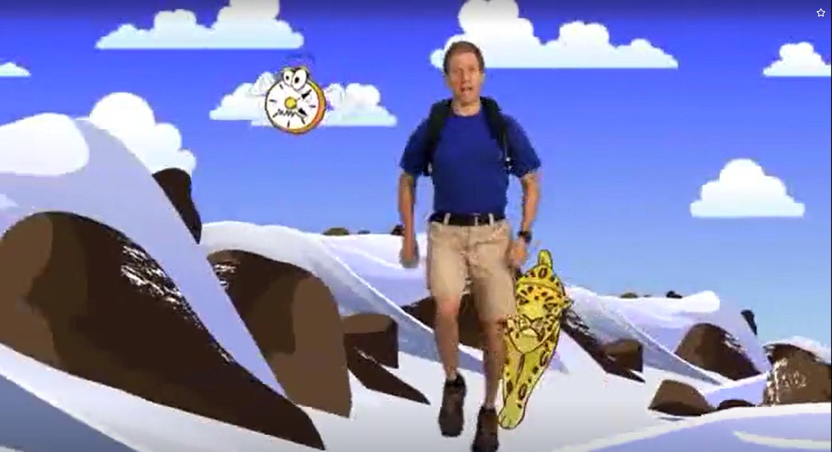 Think you can climb the tallest mountain in Africa? The only way to find out is by joining Mr. Marc &amp; Mr. Clock on our adventure Conquering Kilimanjaro! Be on the lookout for Snow Leopards!

Watch here >>> kidsf.it/2LEVTKG