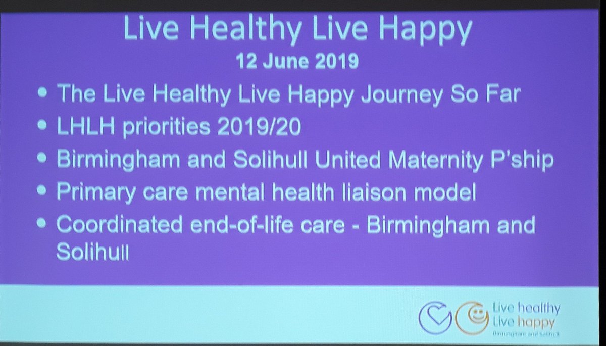 ST4BL's tweet photo. Paul Jennings is about to open the Live Healthy Live Happy @HealthyHappySTP stakeholder event in Solihull https://t.co/l8YvikfcrT