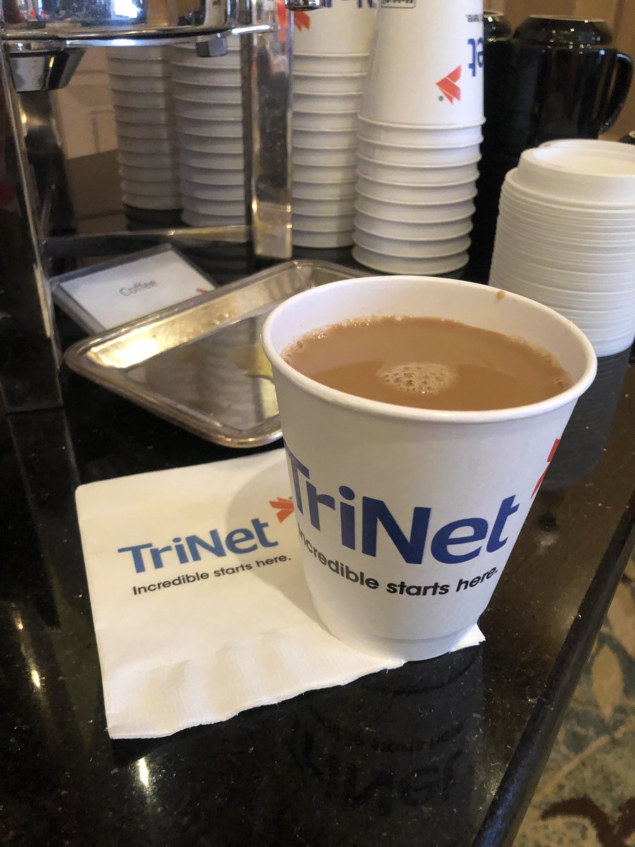 em_es23's tweet photo. Get your cup of joe this morning with @TriNet at #codecon Power Breakfast. https://t.co/JMXYazJdUa