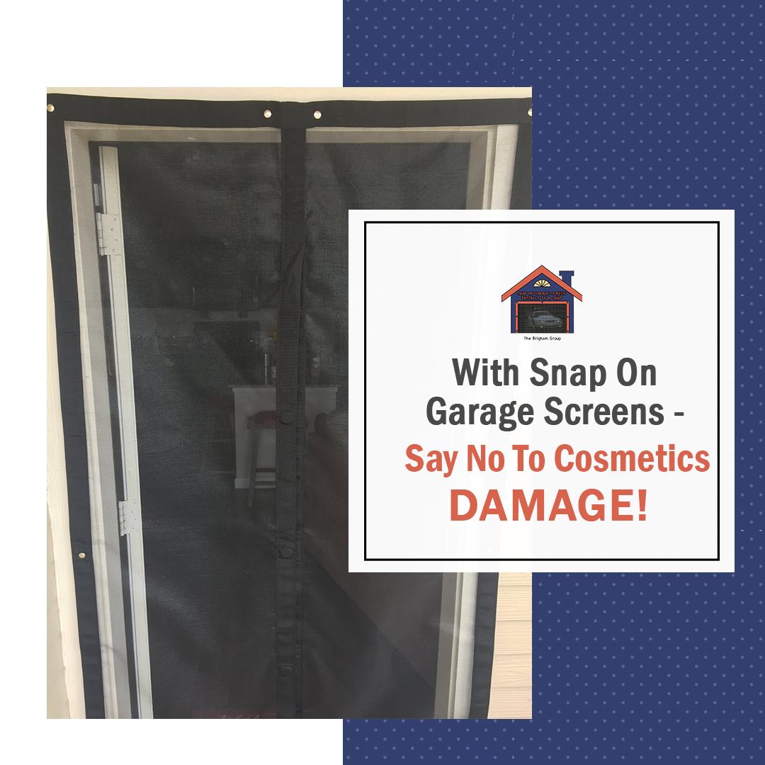 ScreensSnap's tweet photo. With Snap On Garage Screens , " Say No To Cosmetic Damages " Know our best installations method. 
Get to everything here @ https://t.co/tpGqROBtbp
#garage #screen #doors #snaponscreen #Garagedoor #SnapOnScreenExpert #easyInstallation #freeShipping #durableScreens #usethefrontdoor https://t.co/vhR2Mpm8DR