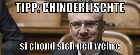 Tipp: Chinderlischte veröffentliche