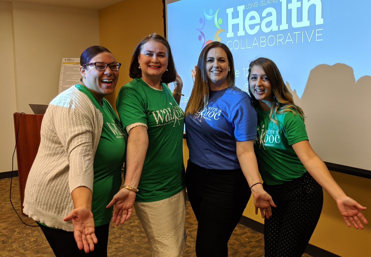 lihealthcollab's tweet photo. The #HealthCollab staff is so excited for our first Walk With A Doc on Sunday, June 30th, we dressed up for the Collab meeting today! 

Will we see you there? https://t.co/1xFSNFdcBY https://t.co/fr117sueuM