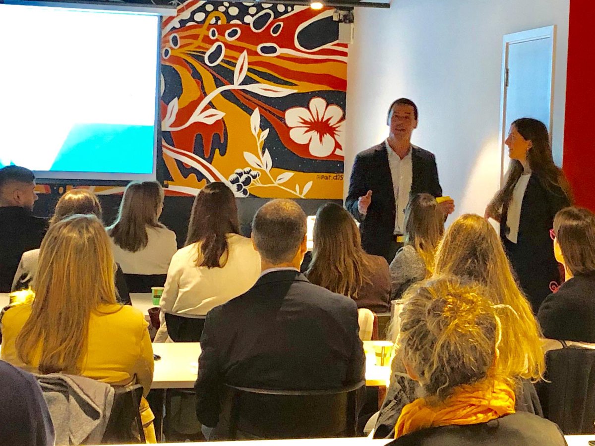 nchiap's tweet photo. Transformacion Digital  con la ⁦@CamaraUruEEUU⁩ , gracias ⁦@Alvaromore⁩ por recibirnos, a nuestro presidente Gabriel González, los presentadores ⁦@jpmongini⁩ ⁦@gabyret⁩ ⁦@sebaver⁩ ⁦@IBMUruguay⁩ ⁦@wrcambre⁩ ⁦@marceloascarate⁩ https://t.co/ed9YcyfChz