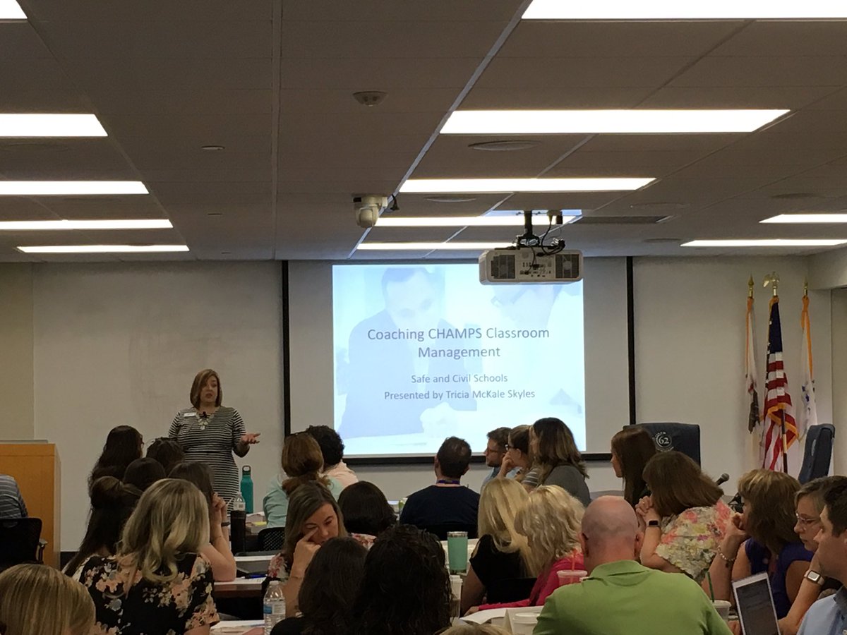 jennifer_bova's tweet photo. Spent my morning learning from @safeciviltrish as we embark on a new adventure this year focusing on CHAMPS Classroom Management for next school year. Thank you for your wisdom and humor. Two great combinations. #62learns #62workingtogether https://t.co/RYDEgU1SiP