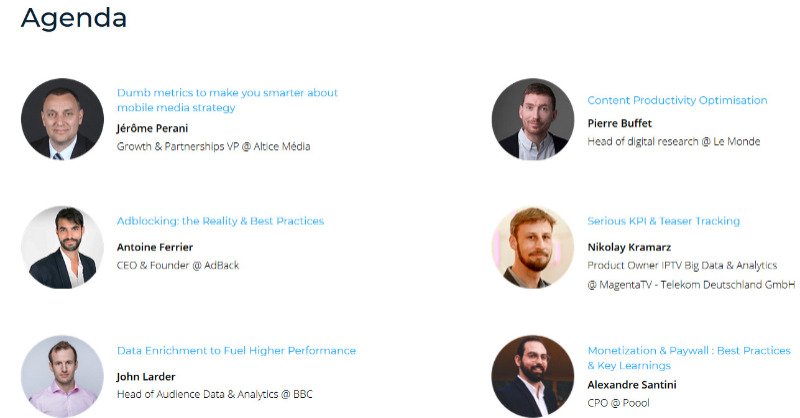 📢 D-1 before the 2019 Media Workshop event in Paris !
An exceptional day gathering #digital #analytics &amp; #Media experts from all over Europe. 
With the participation of <a href="/BBCWorld/">BBC News (World)</a> <a href="/lemondefr/">Le Monde</a> <a href="/Altice/">Altice Europe</a> <a href="/MagentaTV/">MagentaTV</a> and our partners <a href="/adback_co/">AdBack</a> and <a href="/PooolTech/">Poool</a>!