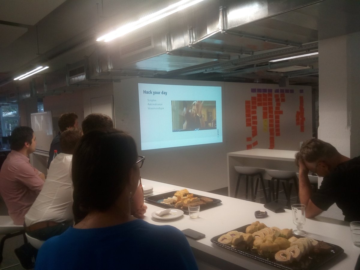 PratoHR's tweet photo. Tijdens onze allereerste Discovery Day #Meetup presenteerden we onze nieuwste ontdekkingen en vroegen we onze gasten om #feedback. Een geslaagde, interactieve bijeenkomst 🙌#DiscoveryDay #developers #HRTech #GrowingSmartTogether #Primeur #LifeAtPrato https://t.co/SK2lWoqb9E