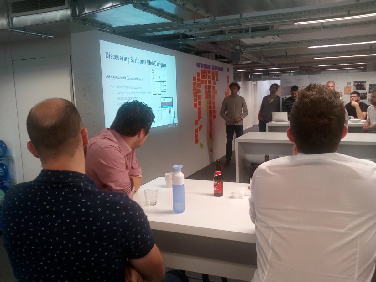 PratoHR's tweet photo. Tijdens onze allereerste Discovery Day #Meetup presenteerden we onze nieuwste ontdekkingen en vroegen we onze gasten om #feedback. Een geslaagde, interactieve bijeenkomst 🙌#DiscoveryDay #developers #HRTech #GrowingSmartTogether #Primeur #LifeAtPrato https://t.co/SK2lWoqb9E