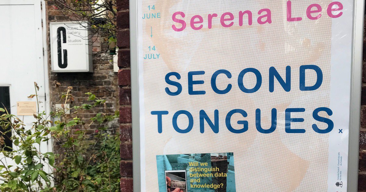 CubittGallery's tweet photo. TOMORROW! From 6.30-8.30PM Join us for the preview of our new exhibition by SERENA LEE: Second Tongues.
Free entry, All Welcome!
#cubittgallery #serenalee #canadacouncil #thevoiceofdws #blackshuck #wageforwork #clemence_seilles https://t.co/sTn1upw7jQ