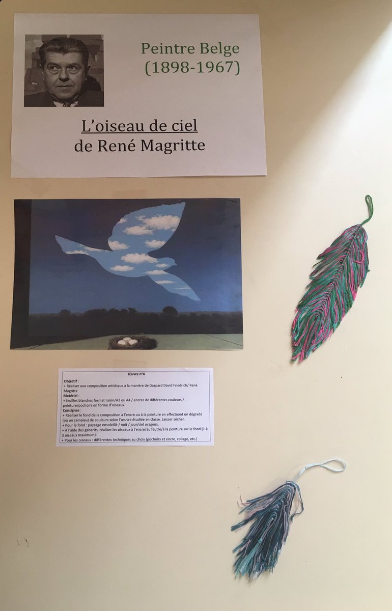 ChristelleBuira's tweet photo. Félicitations aux élèves d’@ArcompsCycle3, de @EcMorlac18, d’Orcenais et de Vesdun pour leur belle exposition autour du thème des oiseaux #artsvisuels, #artsplastiques @LaurentDevelay @ienvierzon @PluotF @profcoco @carrere_bruno https://t.co/Ll1onXVt1J