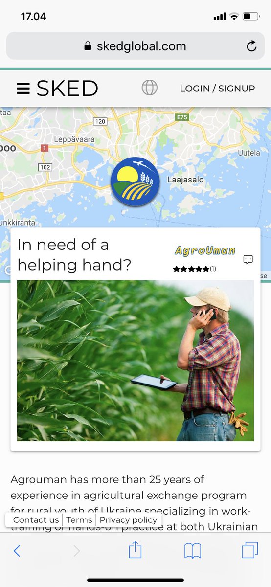Today we launched our official cooperation with #AgroUman! Visit skedglobal.com browse people to find reliable and proven Ukrainen farm hands to join your team this season. #rentingisforfarmerstoo