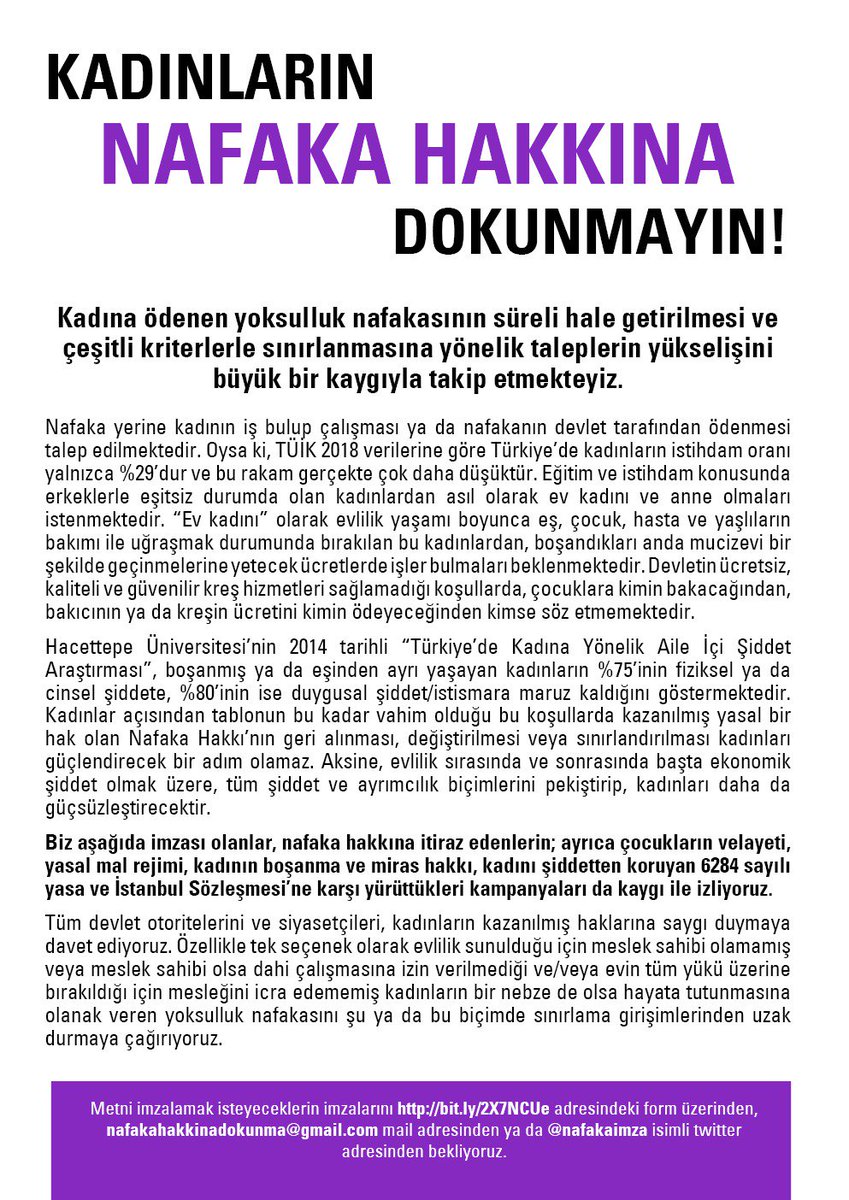 morcativakfi's tweet photo. Kadınların nafaka hakkına dokunmayın! https://t.co/46JJPEwhTy