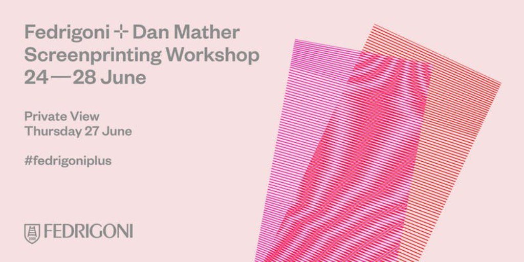 TypeThursdayLON's tweet photo. Join in @FedrigoniUK @tmstudio_  24—28 June to screenprint your own unique #fedrigoniplus poster with @danielmather 
Register now. Limited places.
https://t.co/TCCXs4uTLt 
#Fedrigoni #paper #print #graphicdesign #design #screenprint #handmade #designevents #ukcreatives #handmade https://t.co/xQ3chMscY0