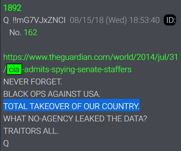 BOOM!  #Payseur businesses. USPS, Fed Reserve, US Military Security Police, Dalton Railroad, known today after many name changes as... THE CIA.NEVER FORGET.BLACK OPS AGAINST USA.TOTAL TAKEOVER OF OUR COUNTRY.TRAITORS ALL.CIA QPosts  https://inthematrixxx.com/qposts/sw2.php?datefilter=&query=CIA&page=2 @POTUS