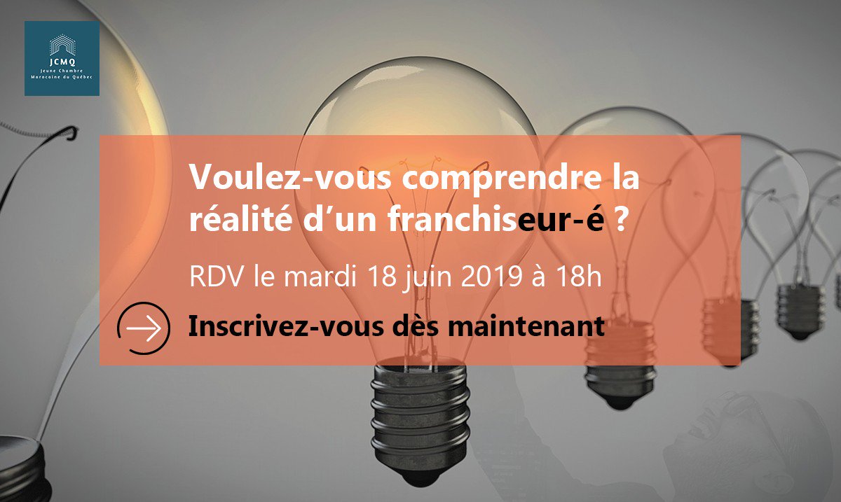 Nous vous invitons à notre prochain événement 6@8 qui se tiendra le 18 Juin prochain, dans les locaux de la <a href="/royalairmaroc/"></a> à Montréal.

Inscription : eventbrite.ca/e/billets-fran…