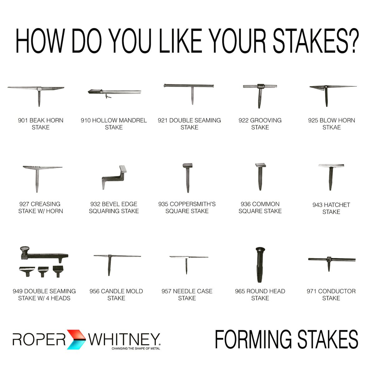 roper_whitney's tweet photo. Who ya got? 🥩🥩🥩 #poll #formingstakes #metalsmithing #metalforming #metalshaping #metalshapingtools #metalworking #fabrication #metalfabrication #sheetmetalart #sheetmetalwork #pexto #madeintheusa https://t.co/EsQzzsWvOH