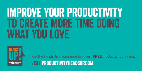 e_nation's tweet photo. ⏰ Improve your productivity with free support from the HeadsUp! training programme to create more time to do what you love! Sign up for free today: https://t.co/5dqVJFZGmD https://t.co/LklYvhh82k