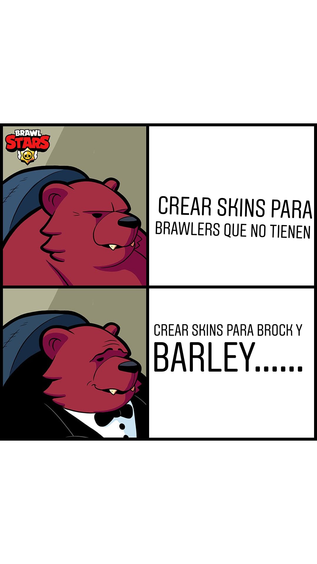 Rollinpty ツ On Twitter - plantilla brawl stars